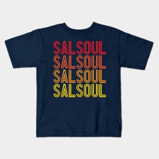 Salsoul -- Retro Music Fan Design Kids T-Shirt